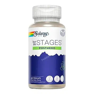 Postmeno stages 60 cápsulas vegetales, Solaray