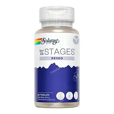 Deseo stages 60 cápsulas vegetales, Solaray