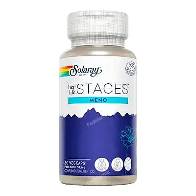 Meno stages 60 cápsulas vegetales, Solaray