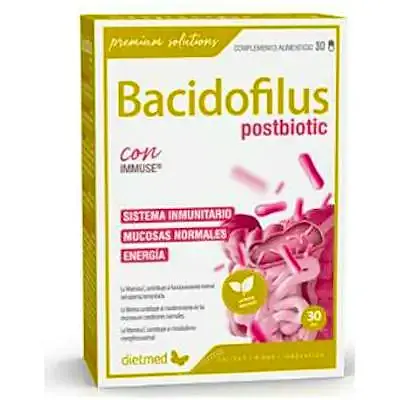 Bacidofilus postbiotic 30 cápsulas, Dietmed