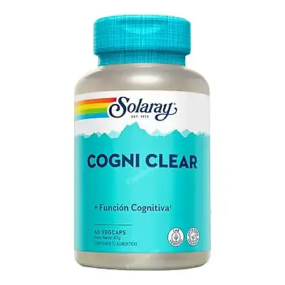 Cogni clear 60 cápsulas vegetales, Solaray