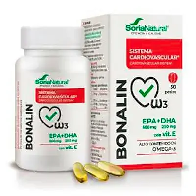 Bonalin epa+dha 30 perlas, Soria Natural