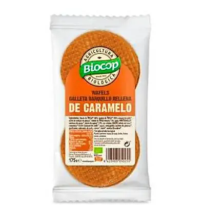 Wafers caramelo BIO 175 g, Biocop