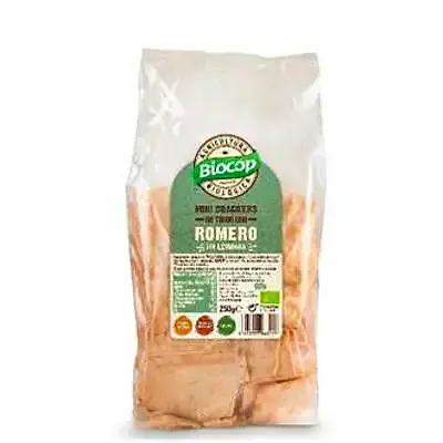 Mini crackers trigo romero BIO 250 g, Biocop