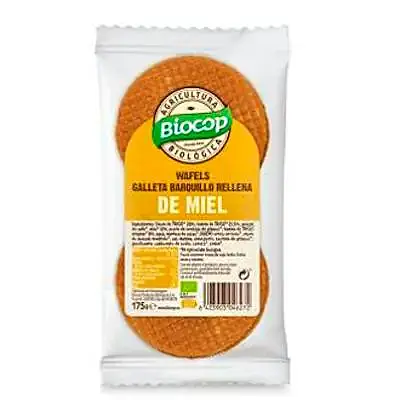 Wafels miel BIO 175 g, Biocop