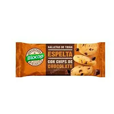 Galletas espelta chocolate 32 g, Biocop