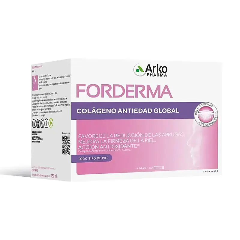 Arko forderma colágeno antiedad global mango 30 sticks, Arkopharma