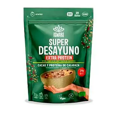 Super desayuno extra protein 360 g, Iswari