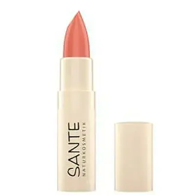 Pintalabios hidratante 02 coral glaze, Sante Naturkosmetik