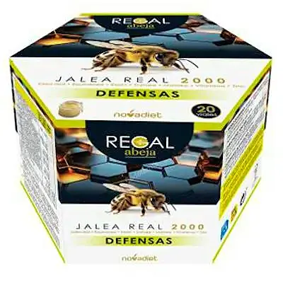 Jalea real defensas regal abeja 20 viales, Novadiet