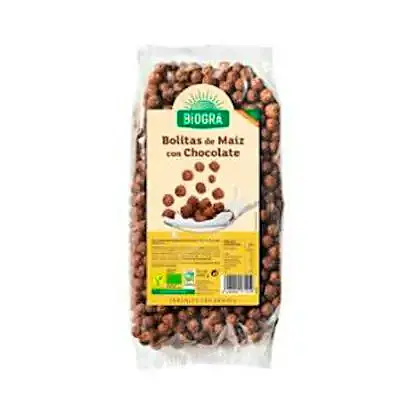 Bolitas cereales cacao biogra BIO 250 g, Biográ