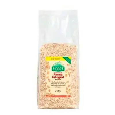 Copos de avena finos sin gluten BIO 500 g, Biogra