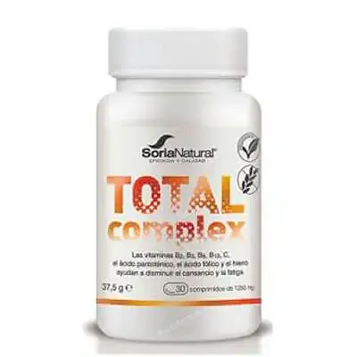 Total complex 1250 mg 30 comprimidos, Soria Natural