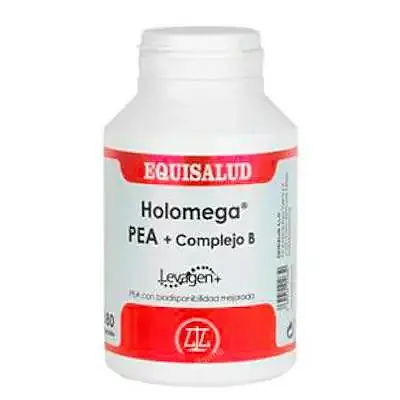 Holomega pea + complejo B 180 cápsulas, Equisalud
