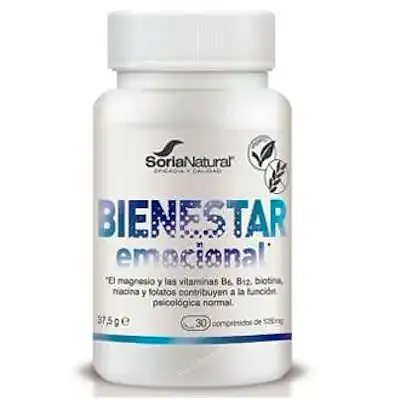 Bienestar emocional 30 comprimidos, Soria Natural