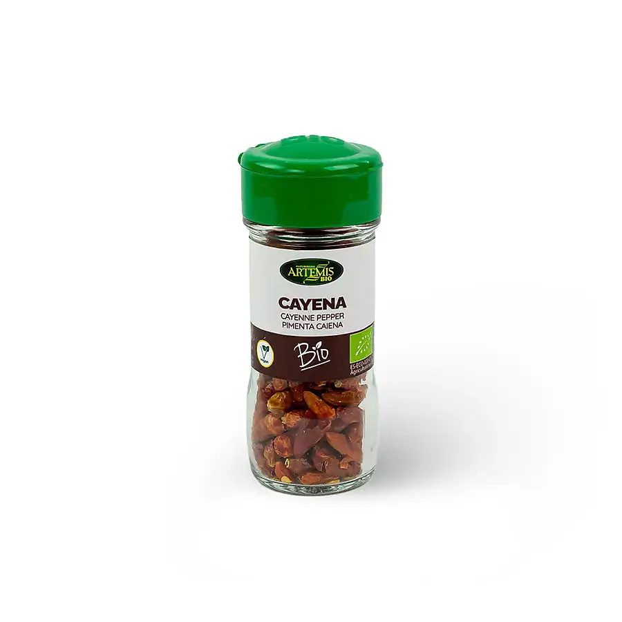 Cayena entera tarro BIO 15 g, Artemis