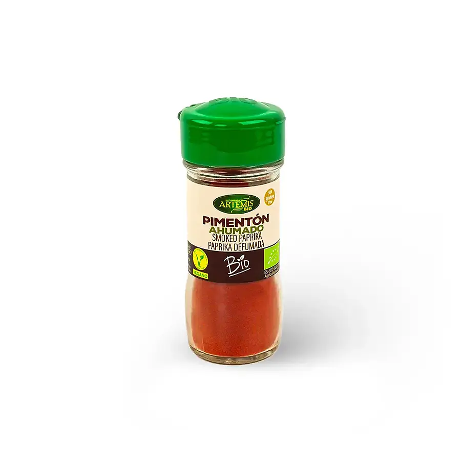 Pimenton ahumado condimento BIO 35 g, Artemis Bio