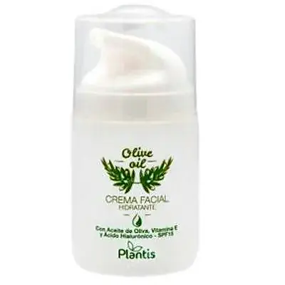 Crema facial de oliva hidratante 50 ml, Plantis