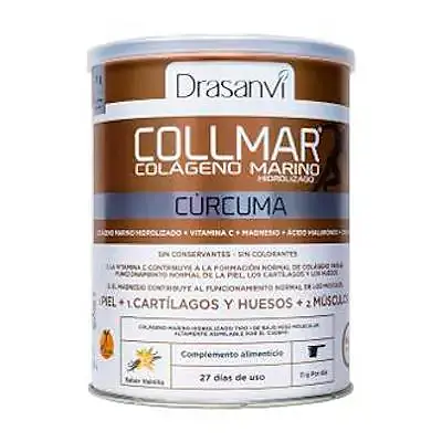 Collmar colágeno marino cúrcuma vainilla dra 300 g, Drasanvi