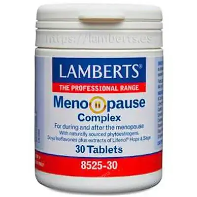 Menopause complex 30 comprimidos, Lamberts