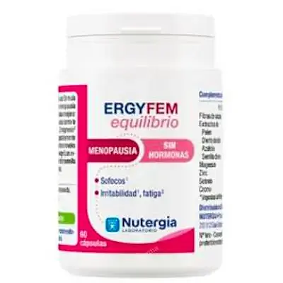 Ergyfem equilibrio 60 cápsulas, Nutergia
