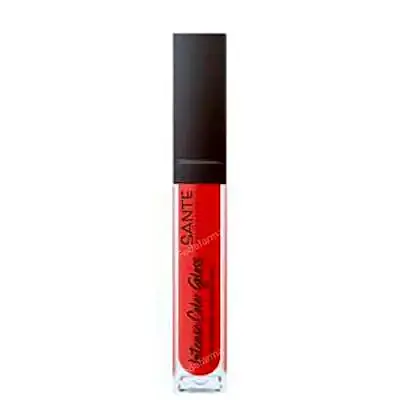 Brillo labios intenso 06 daring red, Sante Naturkosmetik