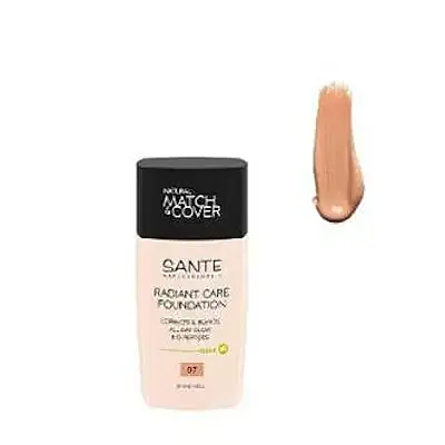 Maquillaje fluido radiant care 07 rose beige sante, Sante Naturkosmetik