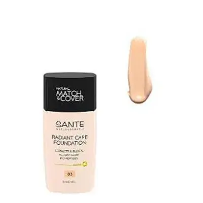 Maquillaje fluido radiant care 03 neutral linen, Sante Naturkosmetik