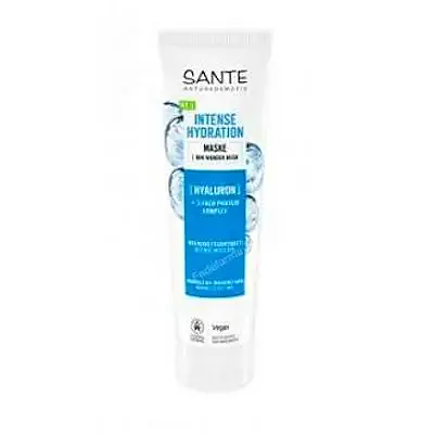 Mascarilla capilar 1 min hidratación intensa hialurónico 150 ml, Sante Naturkosmetik