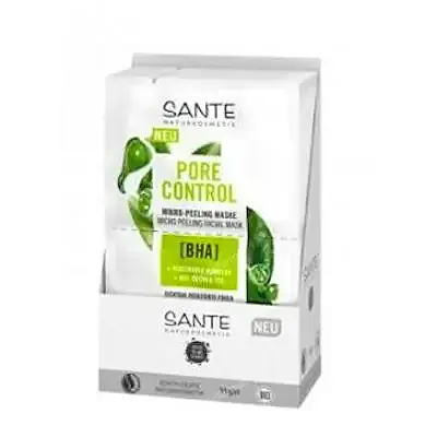 Display mascarillla pore control micro peeling bha-niacinamida 10 x 8 ml, Sante Naturkosmetik