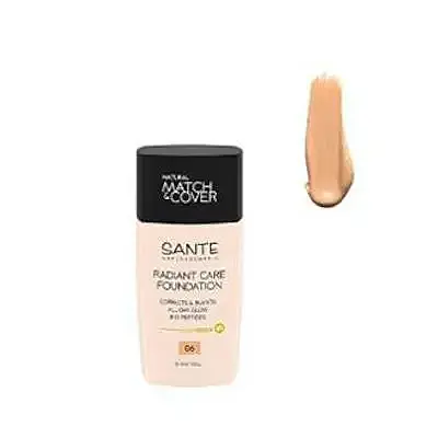 Maquillaje fluido radiant care 06 warm beige sante, Sante Naturkosmetik