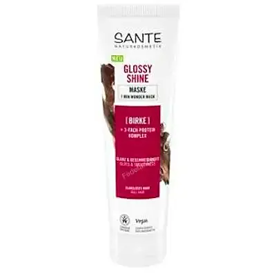 Mascarilla capilar 1 min brillo radiante abedul 150 ml, Sante Naturkosmetik