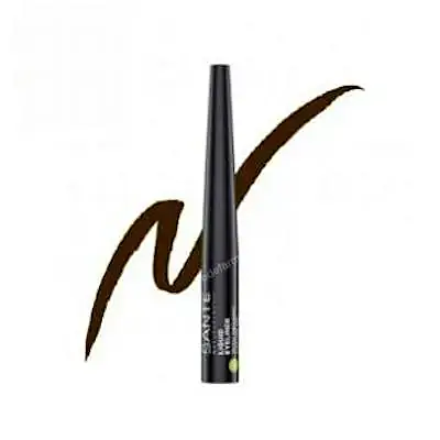 Eyeliner perfilador ojos líquido 02 coffee, Sante Naturkosmetik