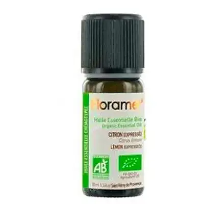 Aceite esencial ralladura de Limón (expresado) BIO 10 ml, Florame