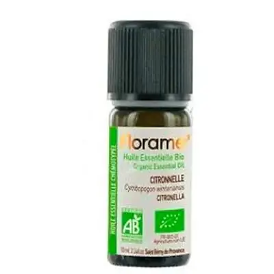 Aceite esencial Citronela BIO 10 ml, Florame