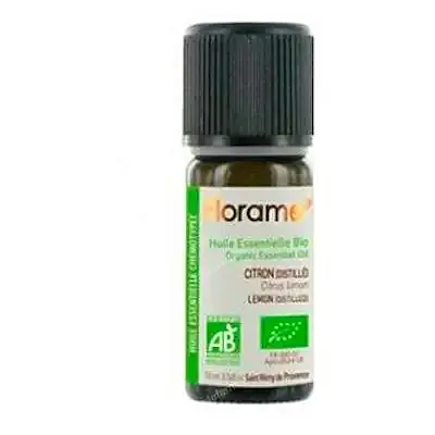 Aceite esencial limón destilado BIO 10 ml, Florame