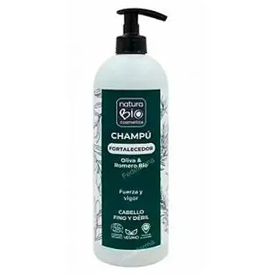 Champú fortalecedor oliva romero 740 ml, Naturabio