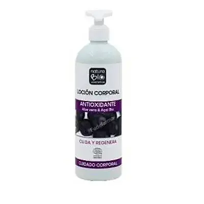 Loción corporal antioxidante 500 aloe açai BIO, Naturabio