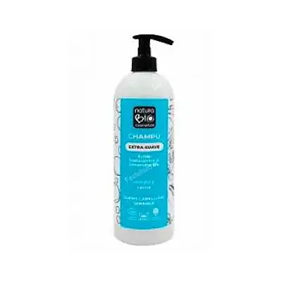 Champú extra suave ácido hialurónico & almendras BIO 740 ml, Naturabio
