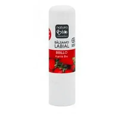 Bálsamo labial brillo karité fresa, Naturabio