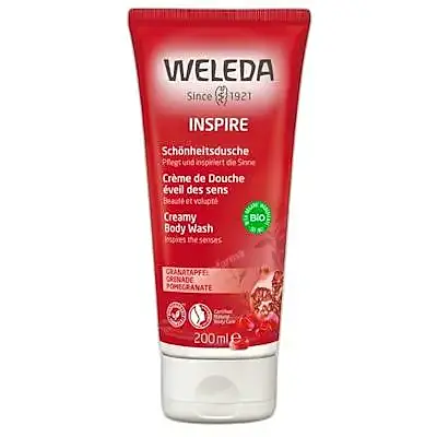 Gel de ducha cremoso de granada 200 ml, Weleda