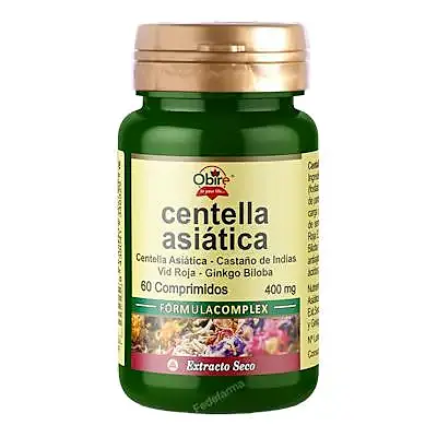 Centella asiatica complex 400 mg 60 comprimidos, Obire