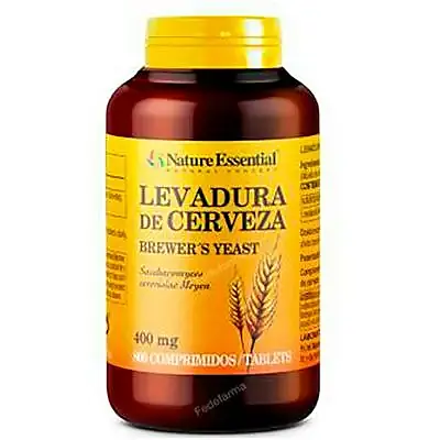 Levadura de cerveza 400 mg 800 comprimidos, Nature Essential
