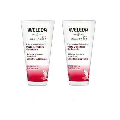 Oral care pasta dentifrica ratania 2 x 75 ml, Weleda