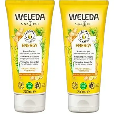 Aroma shower gel energy 2 x 200 ml, Weleda