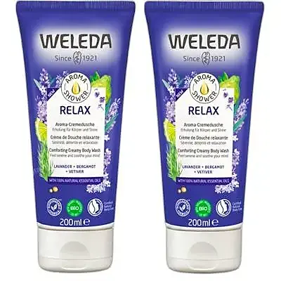 Aroma shower relax promo 2 x 200 ml, Weleda