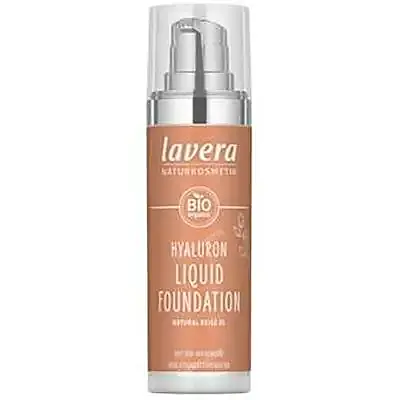 Maquillaje fluido hyaluron 05 natural beige 30 ml, Lavera