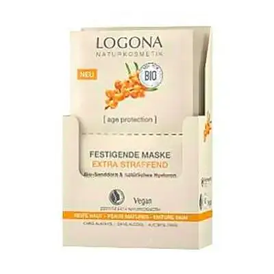 Mascarilla reafirmante age protection 10 sobres, Logona