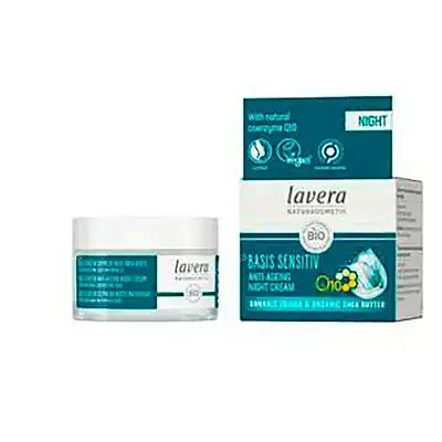 Crema noche antiarrugas Q10 bs, Lavera