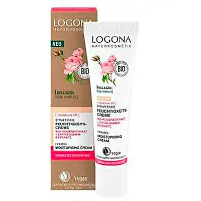 Crema color reafirmante rosas-semillas de manzana BIO 30 ml, Logona